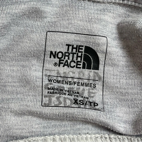 THE NORTH FACE GRAY Pseudio Puffer Jacket Thumbholes Womens size XS - Picture 9 of 14